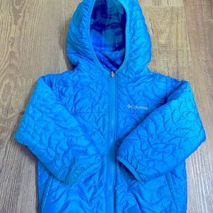 Columbia 4T winter coat reversible